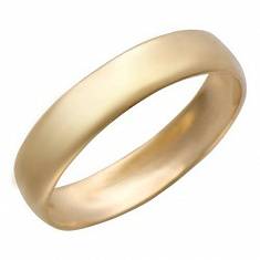 Обручальные кольца бухтированные из красного золота 01О010141